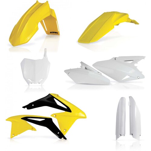 ACERBIS PLASTIC KIT SUZUKI RMZ 450 08-17 ORIGINAL 11