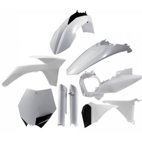 ACERBIS PLASTIC KIT KTM SX 2012 SXF 11-12 WHITE