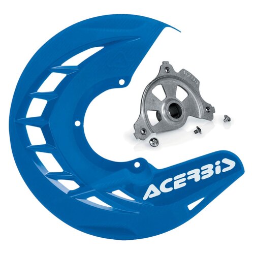 ACERBIS X-BRAKE DISC COVER & MOUNT BLUE SUZUKI RMZ 250 450 07-23