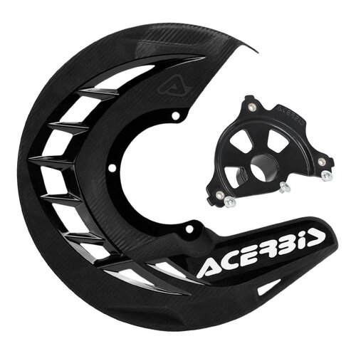 ACERBIS X-BRAKE DISC COVER & BLK MOUNT BLACK SUZUKI RMZ 250 450 07-23