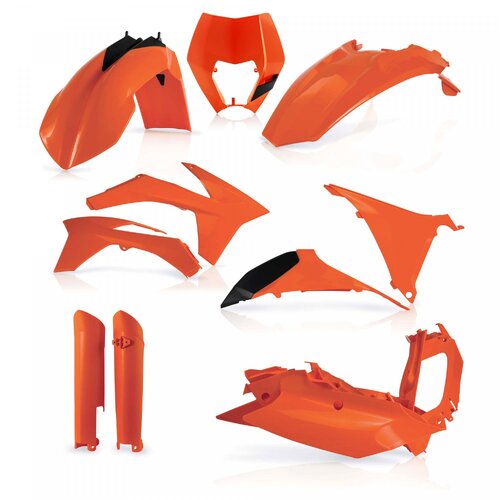 ACERBIS PLASTIC KIT KTM EXC EXCF 12-13 ORANGE