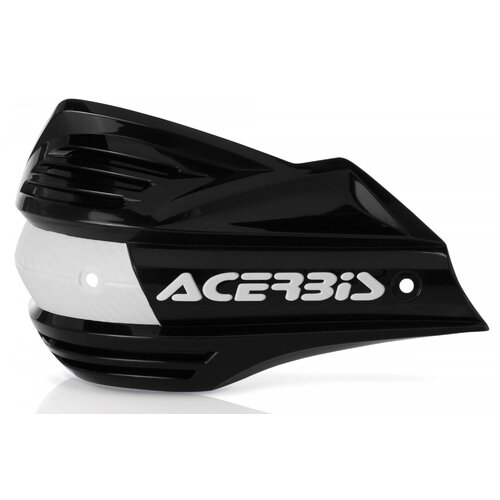 ACERBIS HANDGUARDS X-FACTOR SPOILERS BLACK WHITE