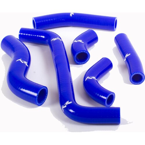 KITE SILICONE RADIATOR HOSE HONDA CRF450 09> BLUE