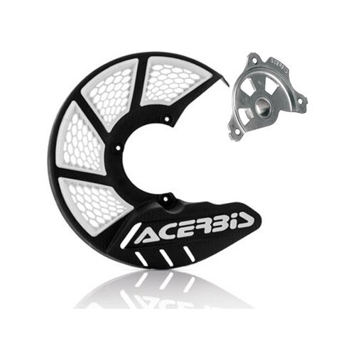 ACERBIS X-BRAKE 2.0 DISC COVER & MOUNT BLACK WHITE SUZUKI RMZ 250 450 07-23