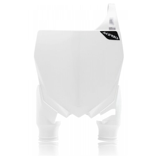 ACERBIS FRONT PLATE RAPTOR YZ 15-21 YZF 250 450 10-17 WHITE