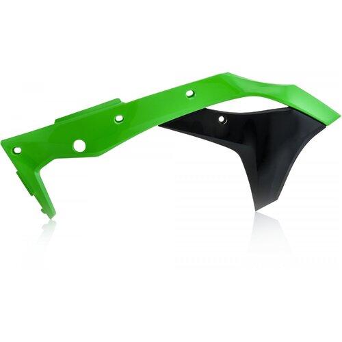 ACERBIS RADIATOR SHROUDS KAWASAKI KXF 250 17-20 GREEN BLACK