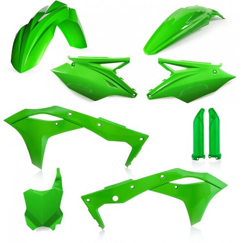 ACERBIS PLASTIC KIT KAWASAKI KXF 250 17-20 GREEN