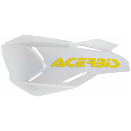 ACERBIS HANDGUARDS X-FACTORY SPOILERS WHITE YELLOW