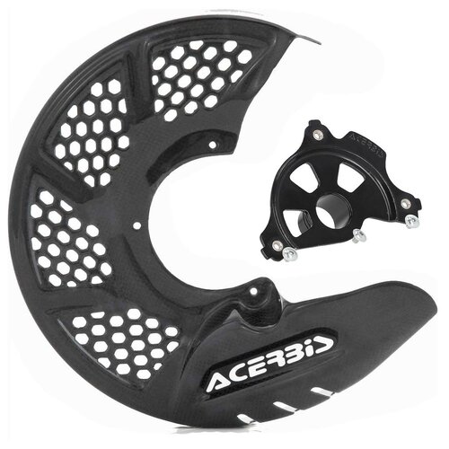 ACERBIS X-BRAKE 2.0 DISC COVER & BLK MOUNT CARBON SUZUKI RMZ 250 450 07-23