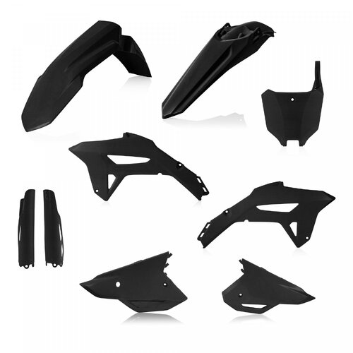 ACERBIS PLASTIC KIT HONDA CRF 250 22-23 450 21-23 METALLIC BLACK