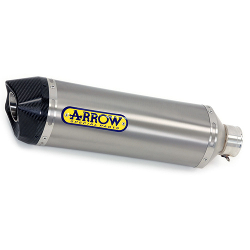 Arrow Silencer - Race-Tech Titanium With Carbon End Cap