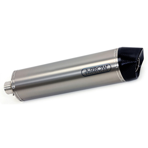 Arrow Silencer - Race-Tech Titanium With Carbon End Cap