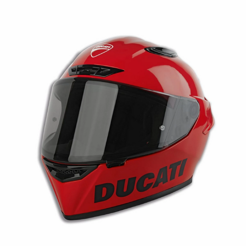 Ducati Logo Helmet - Red