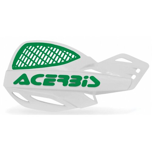 ACERBIS HANDGUARDS UNIKO VENTED WHITE GREEN