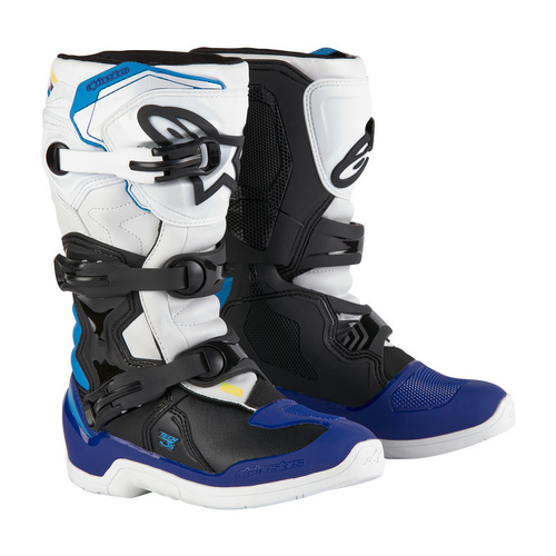 Alpinestars Tech 3S Youth Boots - White/Black/Blue