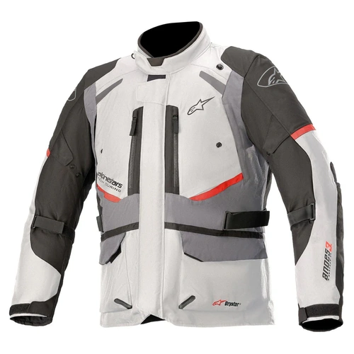 Alpinestars Andes V3 Drystar Textile Jacket - Ice Grey/Dark Grey