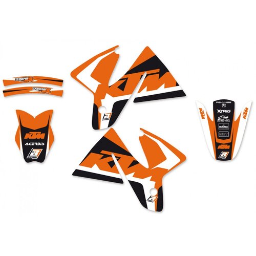 BLACKBIRD GRAPHICS KIT DREAM 4 KTM SX EXC 98-00