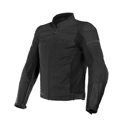 Dainese Agile Leather Jacket Matte Black