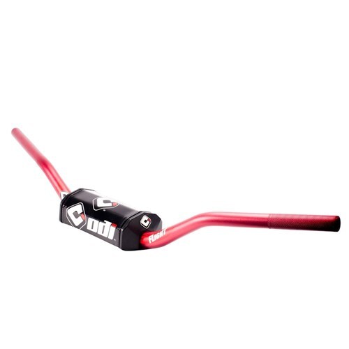 ODI MX PODIUM FLIGHT HANDLEBAR RED BAR HON/KAW OE (RED)