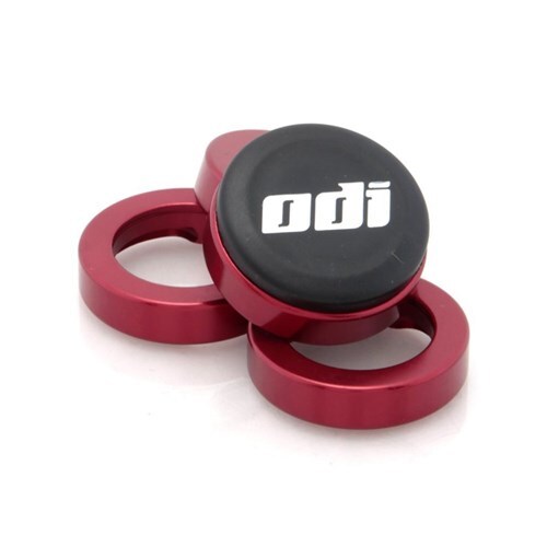 ODI REPLACEMENT LOCK RING SET RED