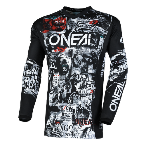 Oneal 2025 Element Jersey Attack - Black/White