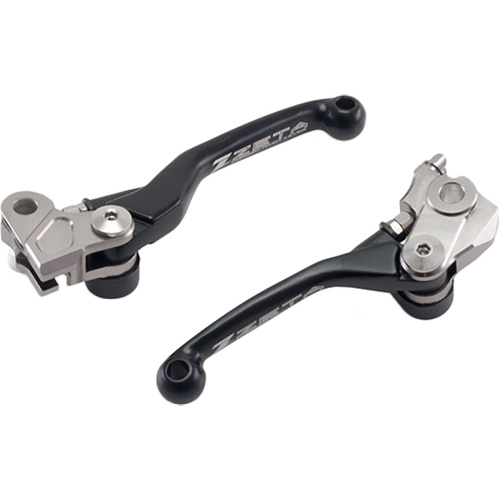 Zeta Pivot Lever Set Black - Yamaha YZ125/250 15-25 YZF 250/450 09-25 WR250/450F 25